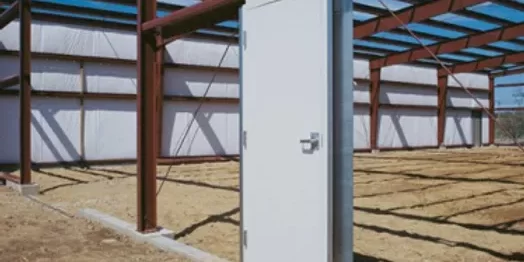 Walk in door