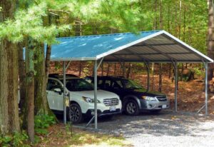 Custom Steel Carport Structure