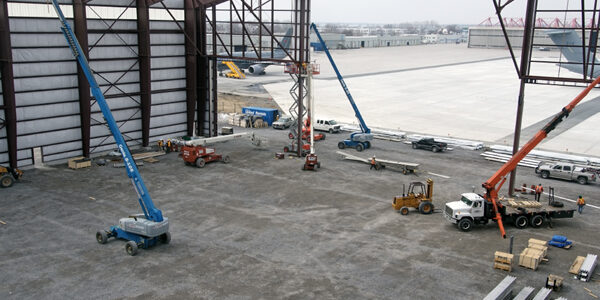 Steel Building Frame